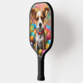 Pickleball Paddle Cover mit Cartoon Puppy (Links)