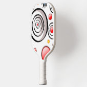 Pickleball Paddle Cute Abstract  (Links)