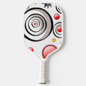 Pickleball Paddle Cute Abstract  (Rückseite)