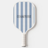 Pickleball Paddle CuteChampion Stripe Blue & White (Rückseite)