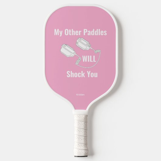 Pickleball Paddle_Defibrilator Schläger (Vorderseite)