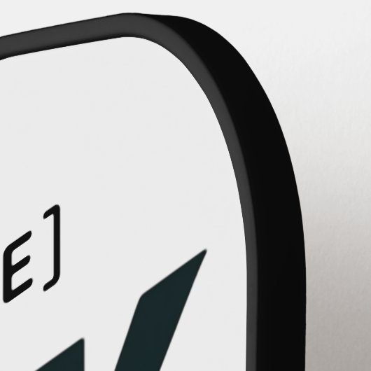 Pickleball Paddle "Dink Resposibly" (Linke Seite)