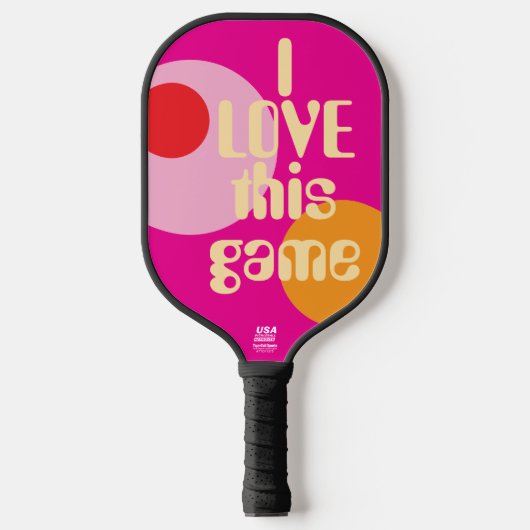 Pickleball Paddle-Funsportausrüstung Pickleball Schläger (Vorderseite)