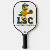 Pickleball Paddle lazy shopper club lsc (Rückseite)