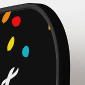 Pickleball Paddle Mama und Vater Weihnachtsgeschen (Linke Seite)