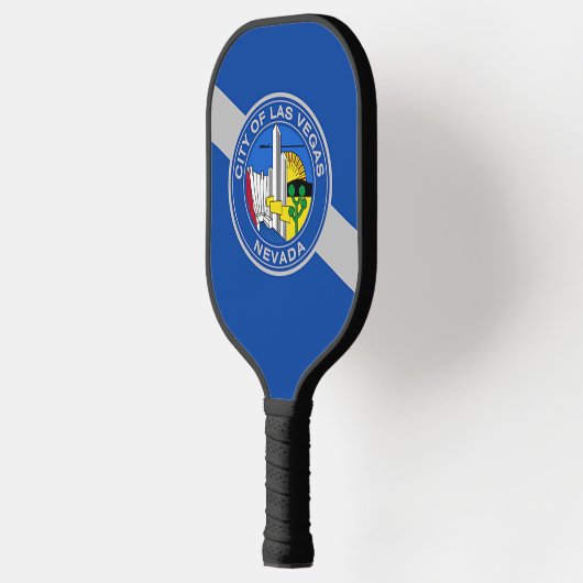 Pickleball Paddle mit der Flagge von Las Vegas, US (Links)