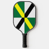 Pickleball Paddle mit der Flagge von Monterey, USA (Vorderseite)