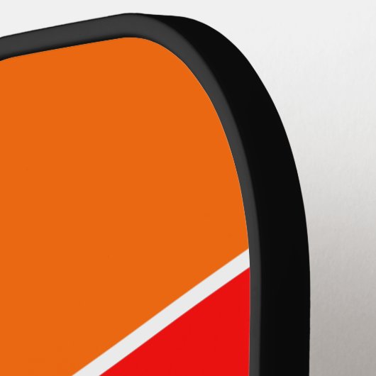 Pickleball Paddle mit der Flagge von St. Petersbur (Linke Seite)