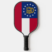 Pickleball Paddle mit Flagge Georgiens, USA (Vorderseite)