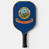 Pickleball Paddle mit Flagge von Idaho (Vorderseite)