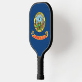Pickleball Paddle mit Flagge von Idaho (Links)