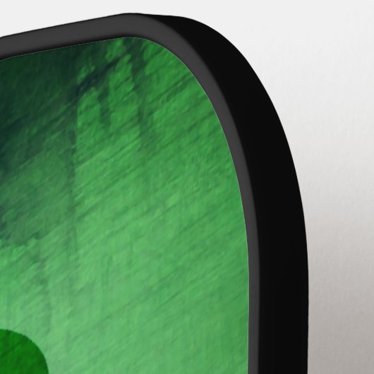 Pickleball Paddle mit irischem Kleeblatt (Linke Seite)