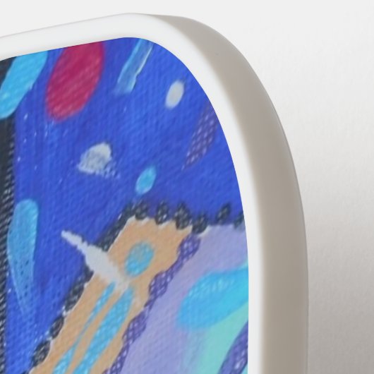 Pickleball Paddle mit Schnauzer (Linke Seite)