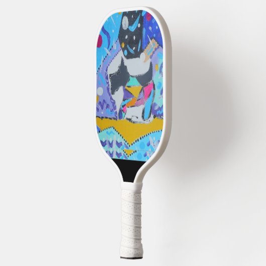 Pickleball Paddle mit Schnauzer (Links)