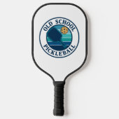 Pickleball Paddle Old School Pickleball design (Rückseite)