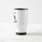 Pickleball Paddle Palm Springs California Custom Reisebecher (Mittel)