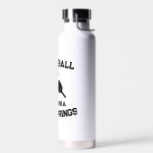 Pickleball Paddle Palm Springs California Custom Trinkflasche (Links)