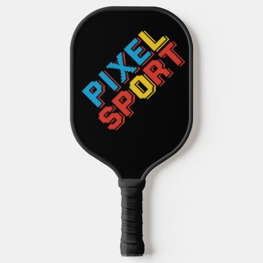 Pickleball Paddle Pixel Sport Bag | Retro Gamer St (Vorderseite)