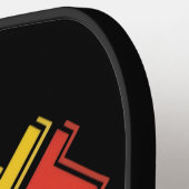 Pickleball Paddle Pixel Sport Bag | Retro Gamer St (Linke Seite)