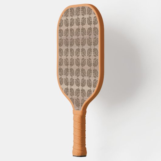 Pickleball Paddle, Retro Tiki Palm Leaf Pickleball Schläger (Links)