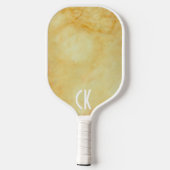 Pickleball Paddle Shades of Gold (Rückseite)