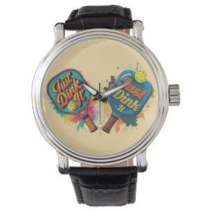Pickleball Paddle - Sport & Spaß Design Armbanduhr