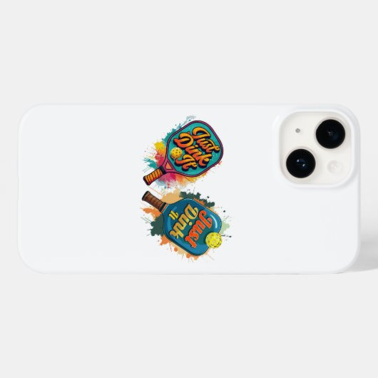 Pickleball Paddle - Sport & Spaß Design Case-Mate iPhone Hülle (Rückseite (Horizontal))