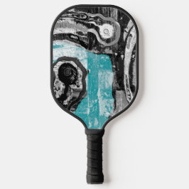 Pickleball Paddle - Surface Current Abstract Flow 
