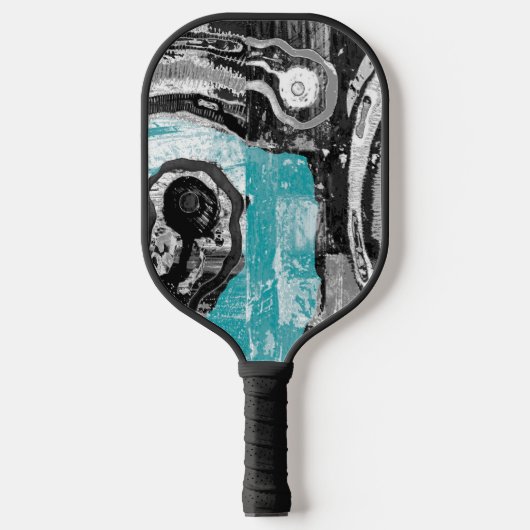Pickleball Paddle - Surface Current Abstract Flow  (Vorderseite)