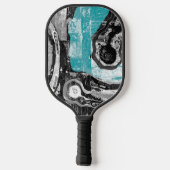 Pickleball Paddle - Surface Current Abstract Flow  (Rückseite)