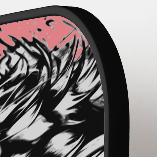 PICKLEBALL PADDLE TIGER DIY INITIAL AND CLOUUUTS (Linke Seite)