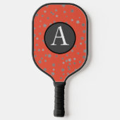 PICKLEBALL PADDLE TIGER MIT FLAMES DITIAL (Rückseite)