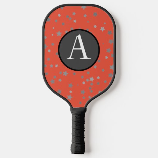 PICKLEBALL PADDLE TIGER MIT FLAMES DITIAL (Rückseite)