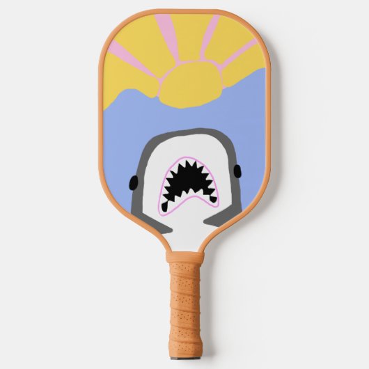 Pickleball Paddle - Tigerhai (Vorderseite)