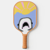 Pickleball Paddle - Tigerhai (Rückseite)