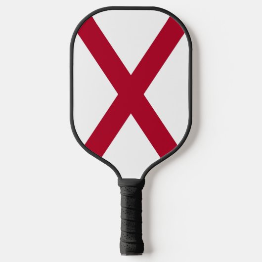 Pickleball Paddle unter der Flagge von Alabama, US (Vorderseite)