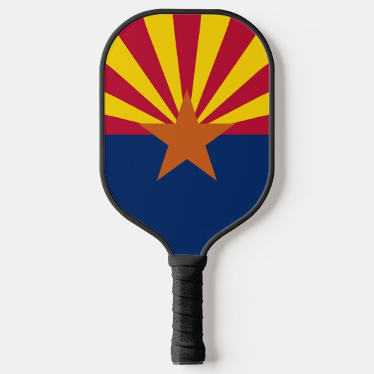 Pickleball Paddle unter der Flagge von Arizona, US (Vorderseite)