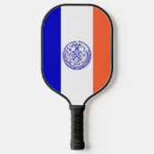 Pickleball Paddle unter der Flagge von New York, U (Vorderseite)