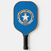 Pickleball Paddle unter der Flagge von Nord-Marian (Vorderseite)