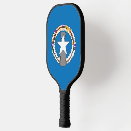 Pickleball Paddle unter der Flagge von Nord-Marian (Links)