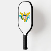 Pickleball Paddle, US Virgin Islands flag Schläger (Links)