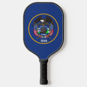 Pickleball Paddle, Utah State Old flag Pickleball Schläger (Vorderseite)
