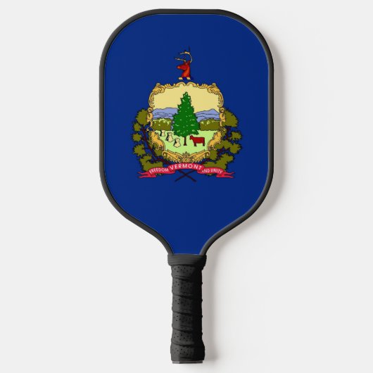 Pickleball Paddle, Vermont State flag Pickleball Schläger (Vorderseite)