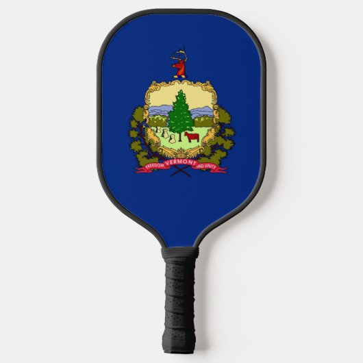 Pickleball Paddle, Vermont State flag Pickleball Schläger (Rückseite)