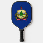 Pickleball Paddle, Vermont State flag Schläger (Vorderseite)