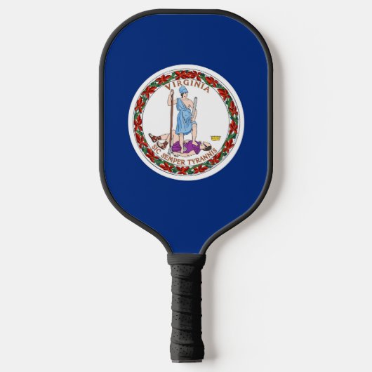 Pickleball Paddle, Virginia State flag Pickleball Schläger (Vorderseite)