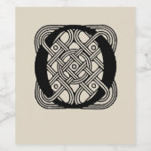 Pickleball Paddle Weinetikett (Einzelnes Label)