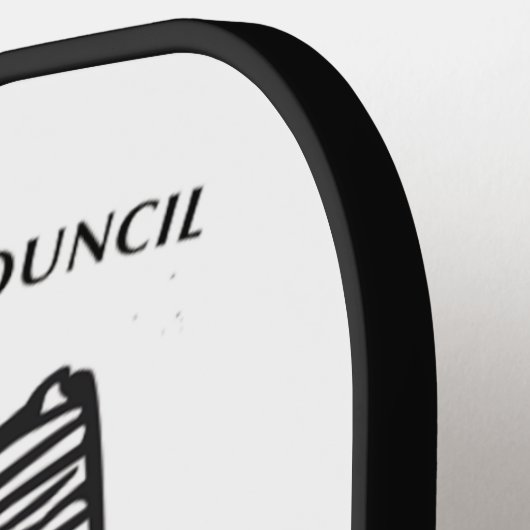 Pickleball Paddle - White (Linke Seite)