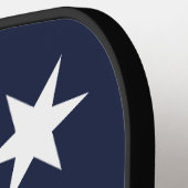 Pickleball Paddle with flag of Columbia, USA (Linke Seite)