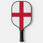 Pickleball Paddle with flag of England (Vorderseite)
